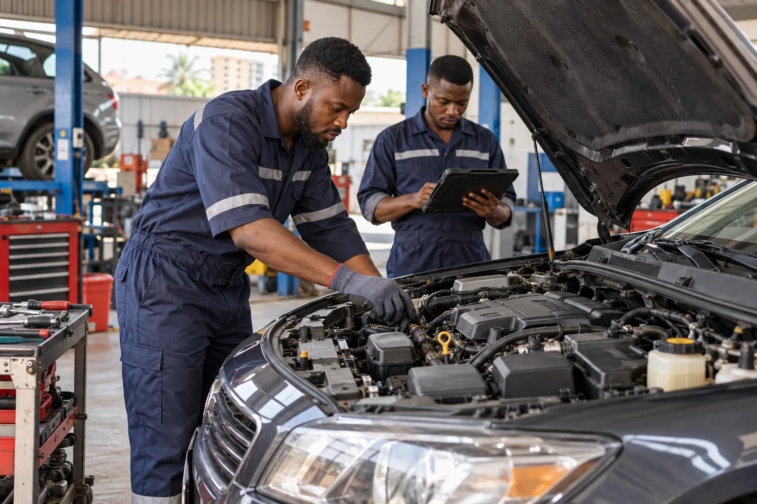 Adewale Auto Care demo business