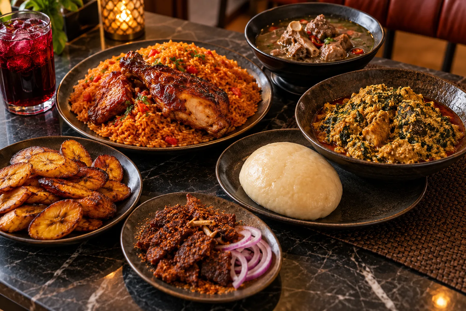 Smoky party jollof & chicken